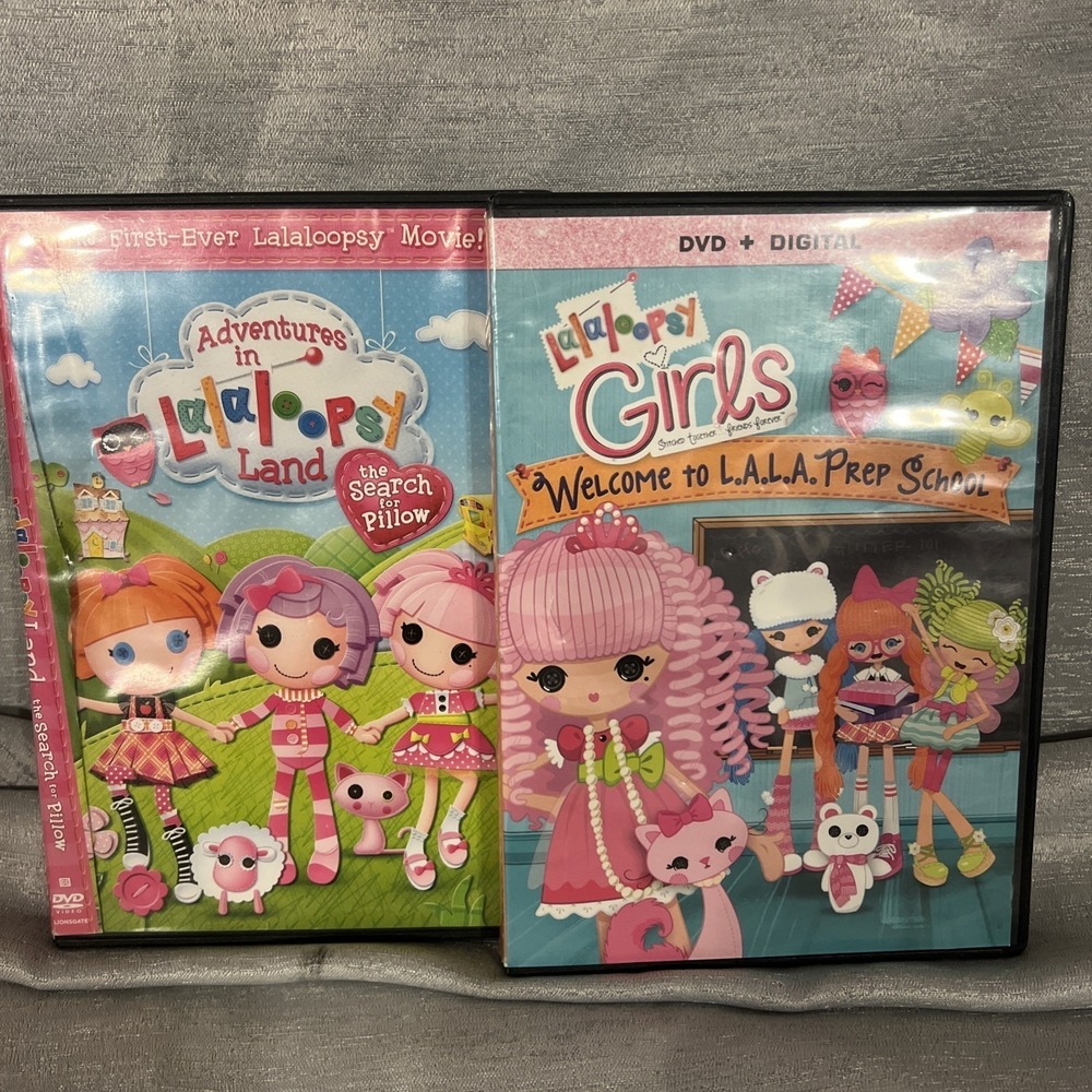 Lalaloopsy Girls: Welcome To L.A.L.A. Prep School [DVD + Digital] lot of 2